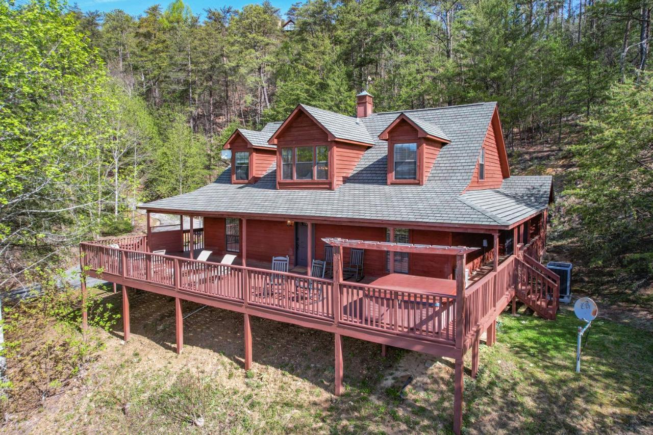 Private Mountain Cabin, Hot Tub Escape In The Smokies, With The View Sevierville Exterior photo