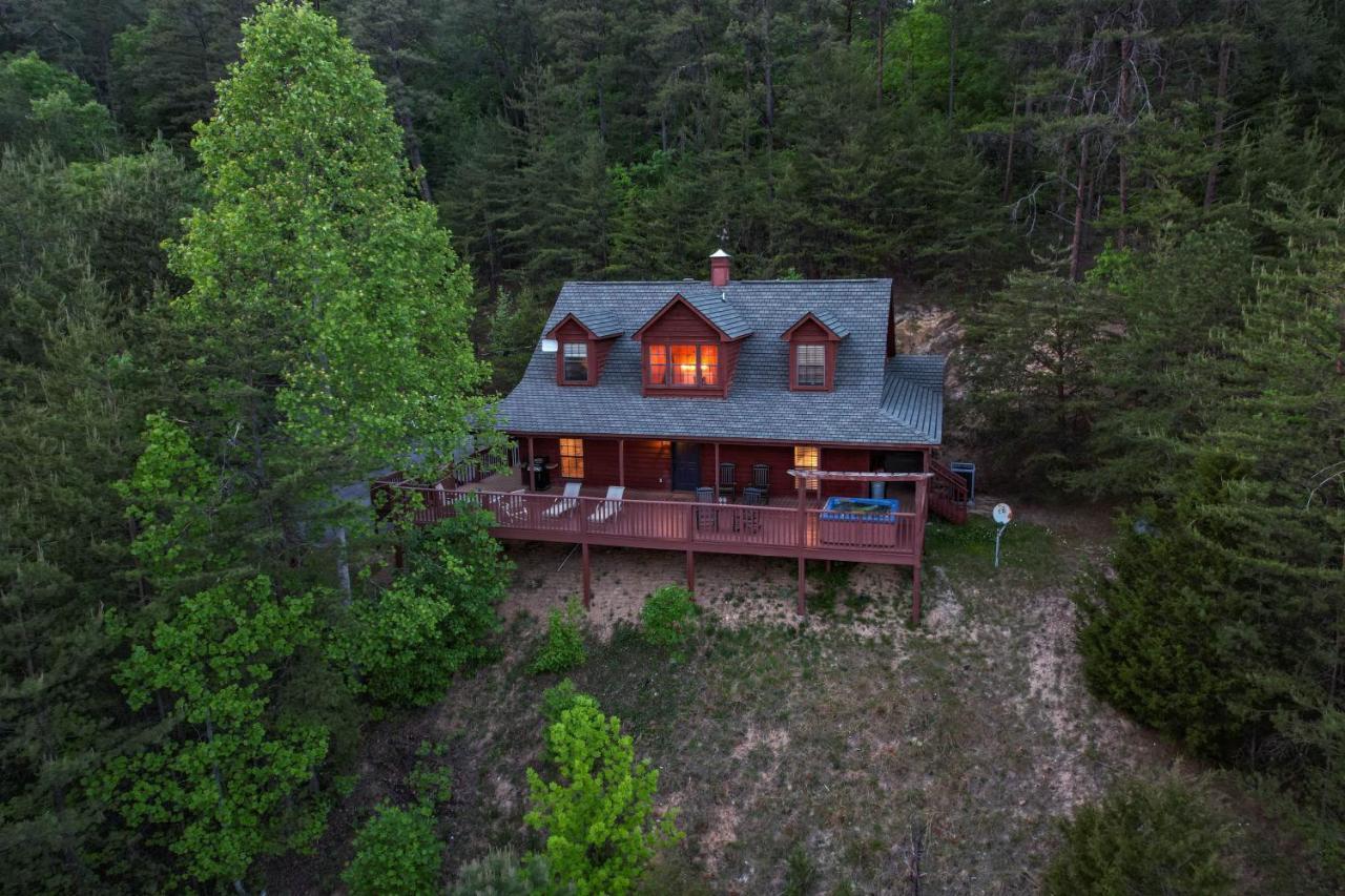 Private Mountain Cabin, Hot Tub Escape In The Smokies, With The View Sevierville Exterior photo