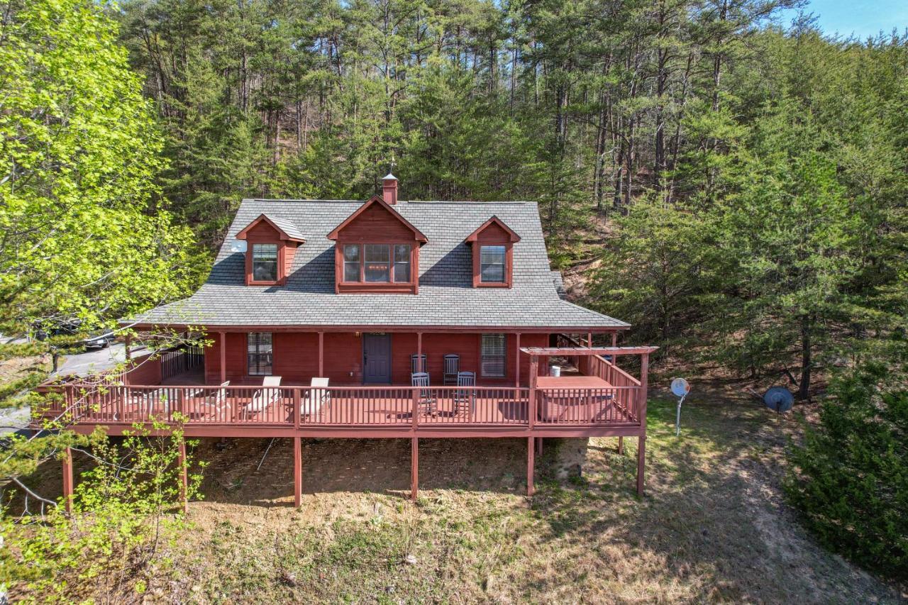 Private Mountain Cabin, Hot Tub Escape In The Smokies, With The View Sevierville Exterior photo